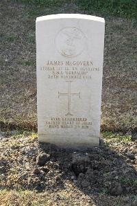 Ismailia War Memorial Cemetery - McGovern, James
